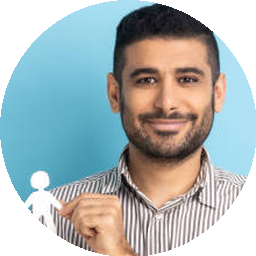 Portrait of Arjun M., a smiling father and verified CrazyDealsIn customer